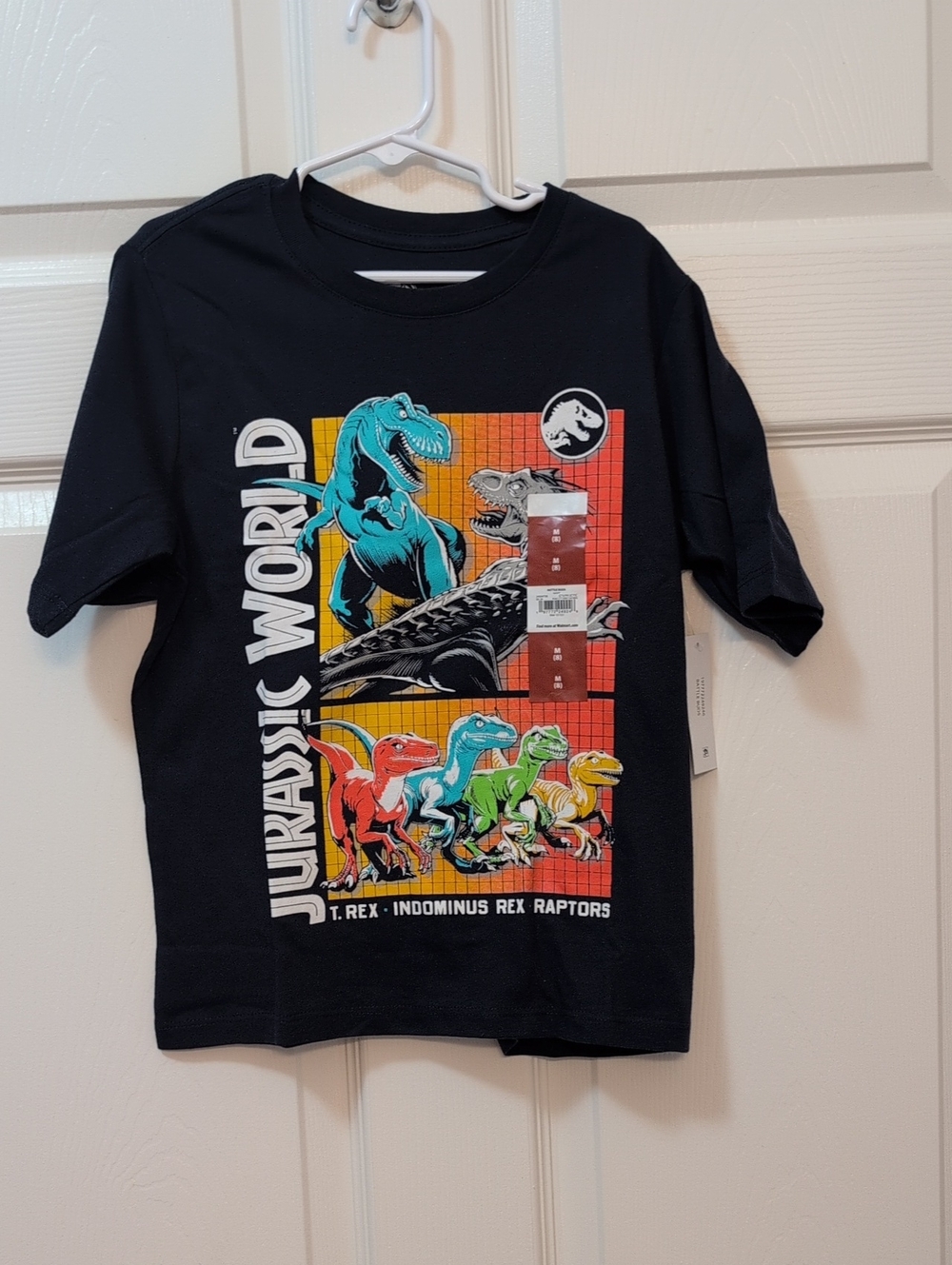 Kids Navy Blue Jurassic World Graphic Tee